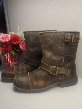 Mens UGG Rockville Distressed Leather Boots (sz 10)
